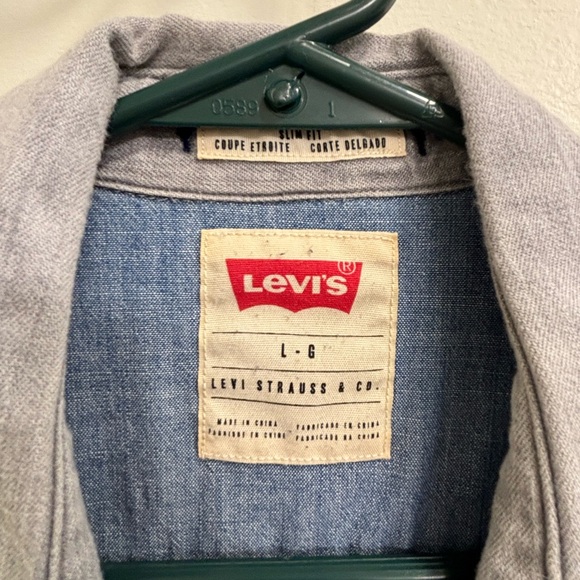Levi’s western pearl snap long sleeve - Picture 5 of 5